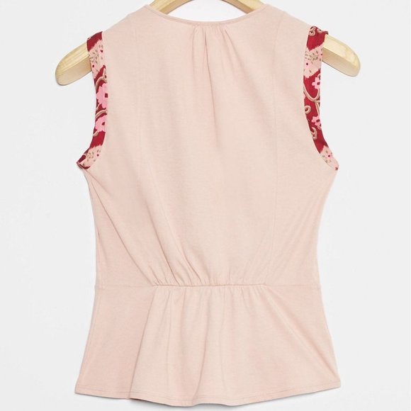 Anthropologie Nisha Surplice top - Picture 2 of 3